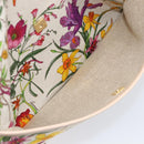 GUCCI flora Shoulder Bag Canvas Multicolor Gold Tone 145857 Auth 202303A-21