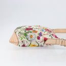 GUCCI flora Shoulder Bag Canvas Multicolor Gold Tone 145857 Auth 202303A-4