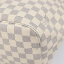 LOUIS VUITTON Damier Azur Neverfull MM Tote Bag N41605 LV Auth 202304-9