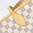 LOUIS VUITTON Damier Azur Neverfull MM Tote Bag N41605 LV Auth 202304-20