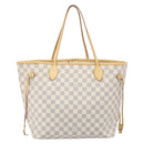 LOUIS VUITTON Damier Azur Neverfull MM Tote Bag N41605 LV Auth 202304-2