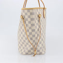 LOUIS VUITTON Damier Azur Neverfull MM Tote Bag N41605 LV Auth 202304-4