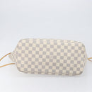 LOUIS VUITTON Damier Azur Neverfull MM Tote Bag N41605 LV Auth 202304-5