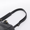 LOEWE Amazona 75 Hand Bag Leather 2way Black Gold Auth 202305V-15