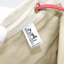 HERMES Aline PM Shoulder Bag Canvas Beige Red Auth 202310-15