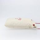HERMES Aline PM Shoulder Bag Canvas Beige Red Auth 202310-4