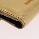BVLGARI Serpenti Wallet Leather Gold Auth 202311M-16