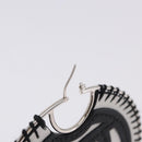 LOEWE Pierce Leather White Silver Auth 202312M-9
