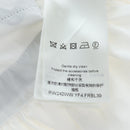 LOUIS VUITTON Sleeveless Top Cotton White Blue LV Auth 202320M-15