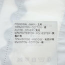 LOUIS VUITTON Sleeveless Top Cotton White Blue LV Auth 202320M-16
