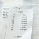 LOUIS VUITTON Sleeveless Top Cotton White Blue LV Auth 202320M-17