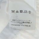 LOUIS VUITTON Sleeveless Top Cotton White Blue LV Auth 202320M-18