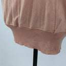 VALENTINO Short-sleeved Top Rayon Pink White Auth 202323M-8
