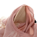 VALENTINO Short-sleeved Top Rayon Pink White Auth 202323M-9