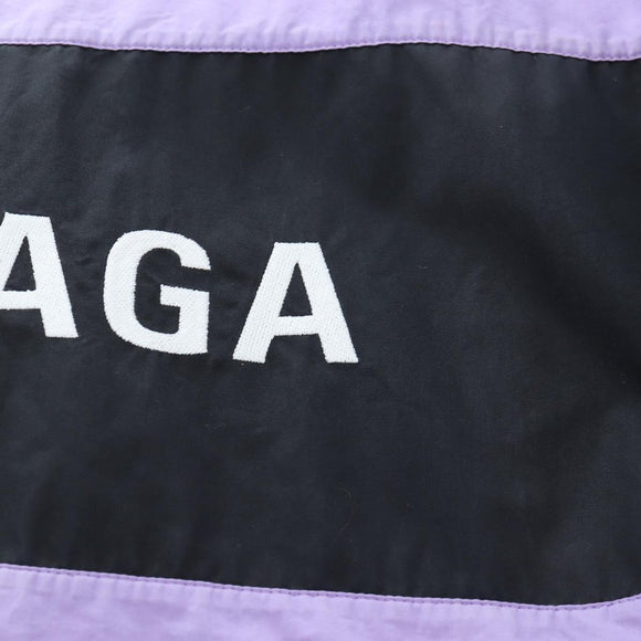BALENCIAGA Track Jacket Cotton Purple Black Auth 202324M