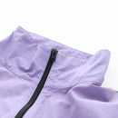 BALENCIAGA Track Jacket Cotton Purple Black Auth 202324M-18