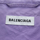 BALENCIAGA Track Jacket Cotton Purple Black Auth 202324M-26