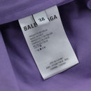 BALENCIAGA Track Jacket Cotton Purple Black Auth 202324M-27
