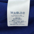 LOUIS VUITTON Jacquard Cycling Tops cotton ""L"" Blue Black LV Auth 202325M-14