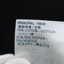 LOUIS VUITTON Jacquard Cycling Tops cotton ""L"" Blue Black LV Auth 202325M-15