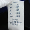 LOUIS VUITTON Jacquard Cycling Tops cotton ""L"" Blue Black LV Auth 202325M-16