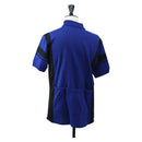 LOUIS VUITTON Jacquard Cycling Tops cotton ""L"" Blue Black LV Auth 202325M-2