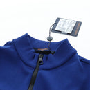 LOUIS VUITTON Jacquard Cycling Tops cotton ""L"" Blue Black LV Auth 202325M-5