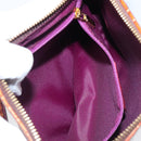 ETRO Shoulder Bag PVC Canvas Brown Bordeaux Auth 202326V-22