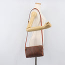 ETRO Shoulder Bag PVC Canvas Brown Bordeaux Auth 202326V-23