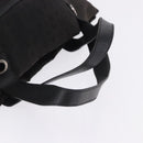 BVLGARI Logo Mania Tote Bag Canvas Black Silver Auth 202329-7