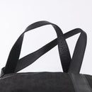 BVLGARI Logo Mania Tote Bag Canvas Black Silver Auth 202329-8