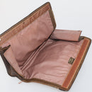 GUCCI GG Canvas Supreme Sherry Line Waist Clutch Tote 3 Set Beige Auth 202333-15