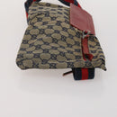 GUCCI GG Canvas Supreme Sherry Line Waist Clutch Tote 3 Set Beige Auth 202333-18