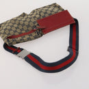 GUCCI GG Canvas Supreme Sherry Line Waist Clutch Tote 3 Set Beige Auth 202333-20