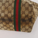 GUCCI GG Canvas Supreme Sherry Line Waist Clutch Tote 3 Set Beige Auth 202333-8