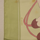 HERMES Scarf Silk Green Auth 202418-13