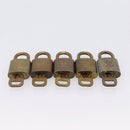 LOUIS VUITTON Padlock 10 Set Padlock metal Gold LV Auth 202430-4