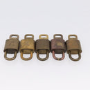 LOUIS VUITTON Padlock 10 Set Padlock metal Gold LV Auth 202430-7