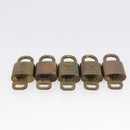LOUIS VUITTON Padlock 10 Set Padlock metal Gold LV Auth 202431-4