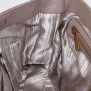 Salvatore Ferragamo Gancini Shoulder Bag Leather Brown Gold Auth 202452A-22