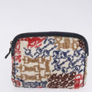 CELINE Shoulder Bag Pile Multicolor Gold Auth 202453A-25