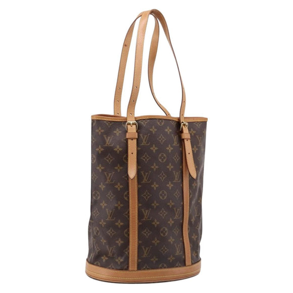 LOUIS VUITTON Monogram Bucket GM Shoulder Bag M42236 LV Auth 202456