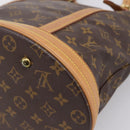 LOUIS VUITTON Monogram Bucket GM Shoulder Bag M42236 LV Auth 202456-15