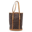 LOUIS VUITTON Monogram Bucket GM Shoulder Bag M42236 LV Auth 202456-2