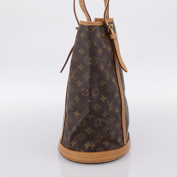 LOUIS VUITTON Monogram Bucket GM Shoulder Bag M42236 LV Auth 202456
