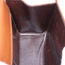 Salvatore Ferragamo Gancini Shoulder Bag Leather Brown Gold Auth 202457-24