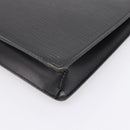 LOUIS VUITTON Epi Serie Dragonne Clutch Bag Black Noir M52612 LV Auth 202460-10
