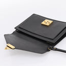 LOUIS VUITTON Epi Serie Dragonne Clutch Bag Black Noir M52612 LV Auth 202460-15