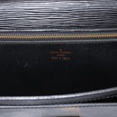 LOUIS VUITTON Epi Serie Dragonne Clutch Bag Black Noir M52612 LV Auth 202460-16