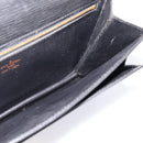 LOUIS VUITTON Epi Serie Dragonne Clutch Bag Black Noir M52612 LV Auth 202460-18